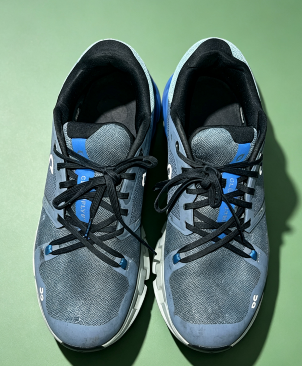 On Running Men's Athletic Sneakers in Blue and Black Size 10